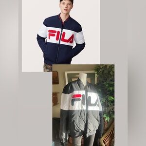 FILA Men's Black Bomber